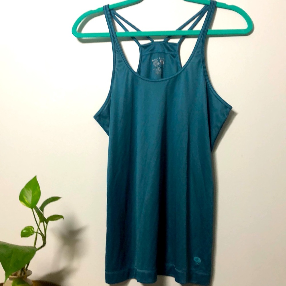 Mountain Hardwear tank top, blue, Medium